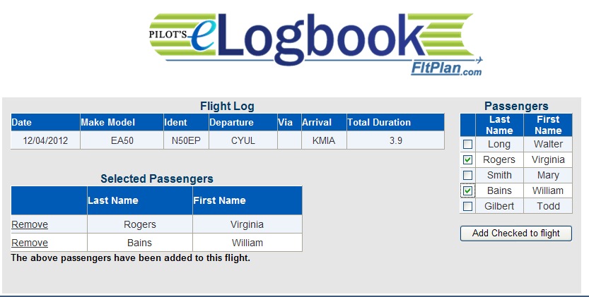 electronic pilot logbook free